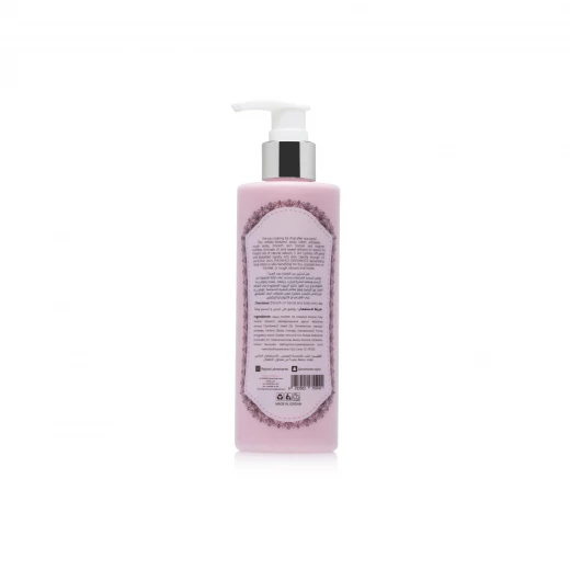 لوشن الجسم لا دنتيل برائحة الورد الغنية، مرطب بزبدة الشيا، 250 مل لبشرة ناعمة كالحرير، عطر الورد الفاخر من رغد أورجانيكس - رغد أورجانيكس - Image 3